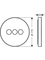 Axor ShowerSelect Round szelep 36727000