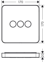 Axor ShowerSelect váltószelep 36773000