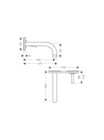 Axor Uno2 mosdócsaptelep 38112000