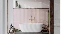 Ceramica Bianca Perla Pink Csempe és Padlólap