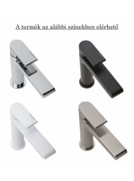 Bugnatese Accessori click-clack leeresztőszelep túlfolyóval, matt fehér 19289BI