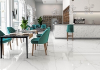 Il Cavallino Ceramiche White Marble Kőhatású járólap