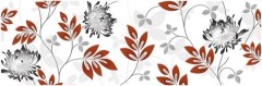 Colorker Decorado Spring Carmin,Negro falicsempe 20 x 60,5 cm