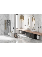 Deante Round 2 oldalas kozmetikai tükör 3X-os nagyítással, matt fekete ADR N811