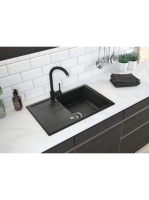 Deante Nemezja magasított konyhai csaptelep, grafit/króm BEN_262M