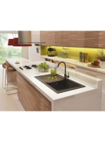 Deante Nemezja magasított konyhai csaptelep, grafit/króm BEN_262M