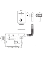 Deante Techno 1 medencés rozsdamentes acél mosogató csepegtetővel 58x51 cm, szatén ZMU 0113