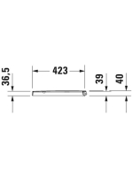 Duravit ME by Starck gyorskioldós és soft-close ülőke 0020190000