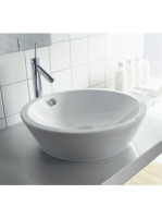 Duravit Starck 1 pultra ültethető kerámia mosdótál 530x530 mm 0447530000