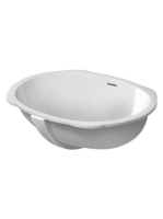Duravit Santosa alulról beépíthető mosdó 51x37,5 cm rögzítővel 0466510000