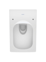Duravit Viu Rimless fali WC csésze 37x57 cm fehér alpin, WonderGliss bevonattal 25110900001