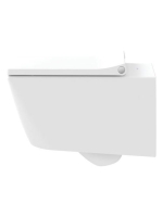 Duravit Viu Rimless fali WC csésze 37x57 cm fehér alpin, WonderGliss bevonattal 25110900001