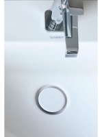 Duravit L-Cube c-bonded alsószekrény Vero Air kerámia mosdóval 120x48 cm, természetes dió LC6939N7979