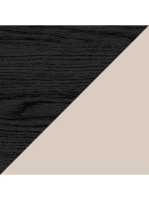 Duravit Zencha magas szekrény 176x40 cm, balos, fekete tölgy/matt taupe ZE1353L16830000