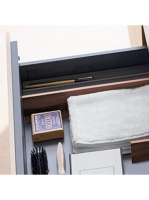 Duravit Zencha fiókos alsószekrény 160, dió fiókrendezők, strukturált fekete/matt taupe ZE4815B63830H00