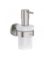 Grohe Essentials szappanadagoló 160 ml, fém tartókonzollal, rozsdamentes acél hatású 40448DC1
