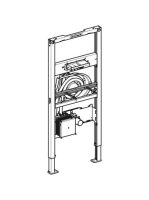 Geberit Duofix szerelőelem 112–130 cm, Geberit ONE fali mosdócsaptelephez, vezérlővel 111.069.00.1