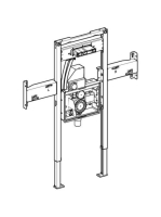Geberit Duofix szerelőelem 112-130 cm, Geberit ONE 90 cm-es mosdóhoz, csaptelephez 111.092.00.1