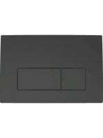 Geberit Delta50 nyomólap, matt fekete 115.119.14.1