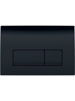 Geberit Delta50 nyomólap, fényes fekete 115.119.DW.1 (115119DW1)