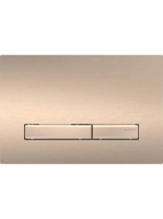 Geberit Sigma50 működtetőlap, 2 mennyiséges öblítés, easy-to-clean bevonat, vörösarany 115.670.QB.2