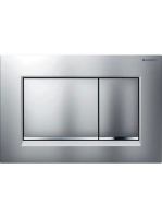 Geberit Sigma30 működtetőlap, 2 mennyiséges öblítéshez, króm 115.883.JQ.1