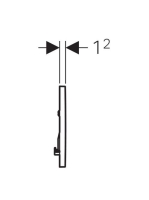 Geberit Sigma30 nyomólap fehér/króm 115.893.KJ.1