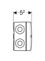 Geberit kombinált erősáramú csatlakozó doboz 244120001 (244.120.00.1)