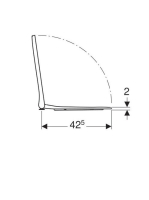 Geberit Smyle Square WC-ülőke, keskeny dizájn 500238011 (500.238.01.1)