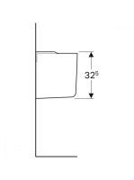 Geberit Selnova szifontakaró, fehér 500.329.01.7