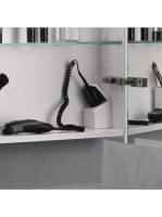 Geberit Option 90cm tükrös szekrény világítással, két ajtóval 500583001 (500.583.00.1)