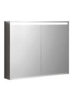 Geberit Option 90cm tükrös szekrény világítással, két ajtóval 500583001 (500.583.00.1)