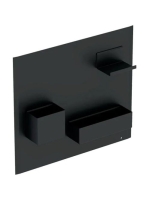 Geberit Group mágneses tábla tárolódobozokkal 45x39 cm, láva 500.649.JK.2