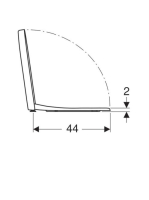 Geberit iCon WC ülőke, lecsapódásgátlóval és gyorsrögzítővel 500670011 (500.670.01.1)