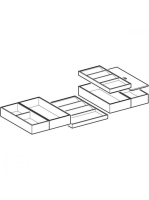 Geberit One fiókbetét felső fiókhoz, 90 cm széles 502.351.00.1