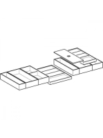 Geberit One fiókbetét felső fiókhoz, 105 cm széles 502.352.00.1