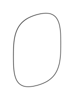 Geberit Option ovális tükör 60x80 cm, közvetett világítással 502.800.00.1