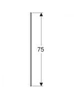 Geberit Selnova Square tükör 60x75 cm 502.891.00.1