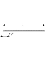 Geberit Sestra szögletes zuhanytálca 90x160 cm, strukturált pala, fehér 550.259.00.2