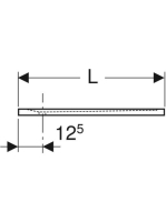 Geberit Sestra szögletes zuhanytálca 90x90 cm, strukturált pala, szürke 550.260.00.2
