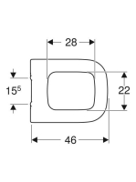 Geberit myDay WC ülőke Soft-Close 575410000