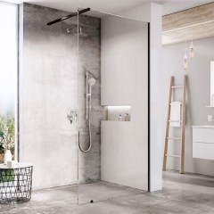 Ravak Walk-In Wall 150 (fényes + Transparent) 