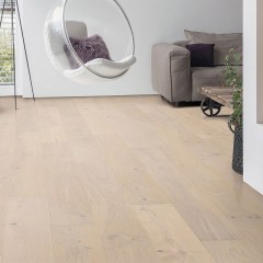 Haro Oak Crystal White Sauvage br naturaLin plus parketta