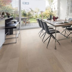 Haro Oak Crystal White Markant br naturaLin plus parketta