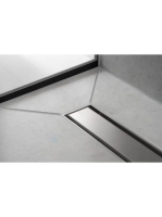 Hansgrohe RainDrain Match Zuhanylefolyó 70 cm, állítható magasságú kerettel, króm 56037000