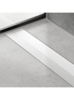 Hansgrohe RainDrain Flex vágható zuhanylefolyó 90 cm, matt fehér 56045700