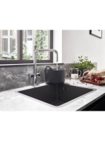 Hansgrohe Talis M54 U 220 konyhai csaptelep elzárószeleppel, 1jet, króm 72807000