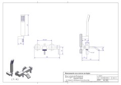 Bugnatese Inside 9202 - kádcsaptelep zuhanyszettel