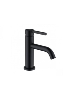 Kludi Nova Fonte Pura 75 egykaros mosdócsaptelep Push-Open leeresztőszelep, matt fekete 202663915