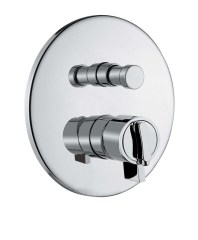 Bugnatese Kobuk2278 - termosztátos fal alatti váltós zuhanycsaptelep